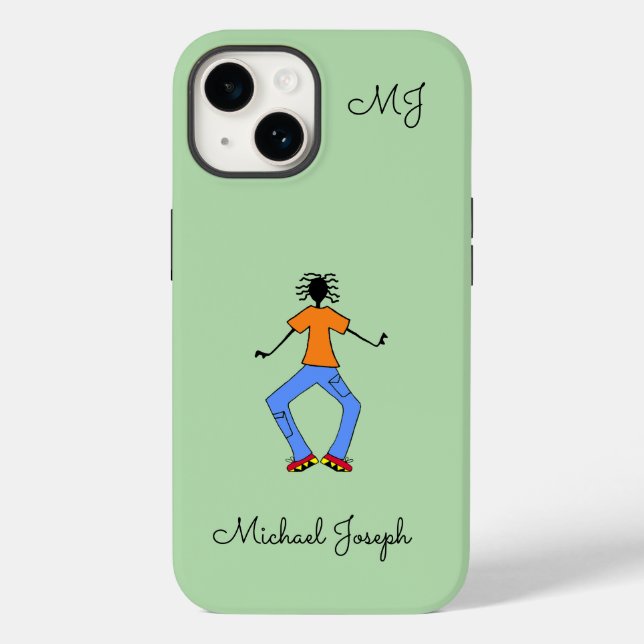 African Art, Master Dancer  Case-Mate iPhone Case (Back)