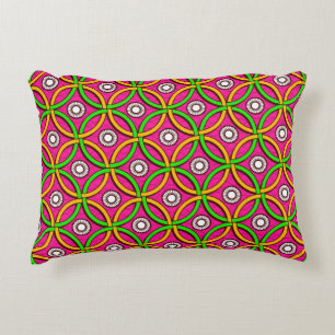 African Art: Seamless Abstract Picture Accent Pillow