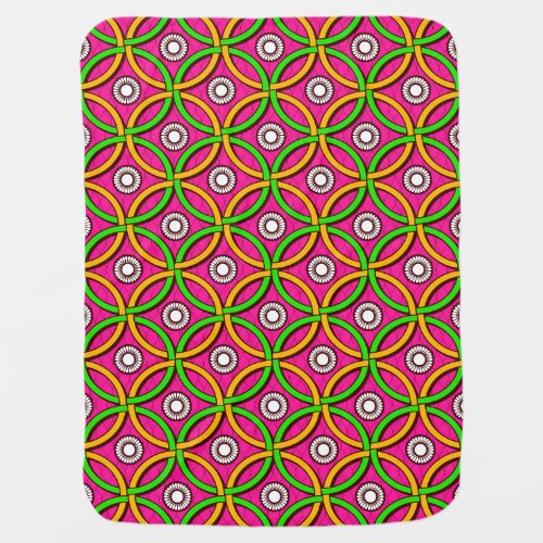 African Art Seamless Abstract Picture Baby Blanket