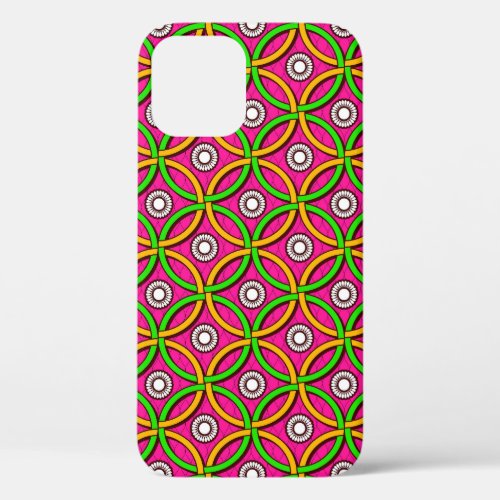 African Art Seamless Abstract Picture iPhone 12 Case