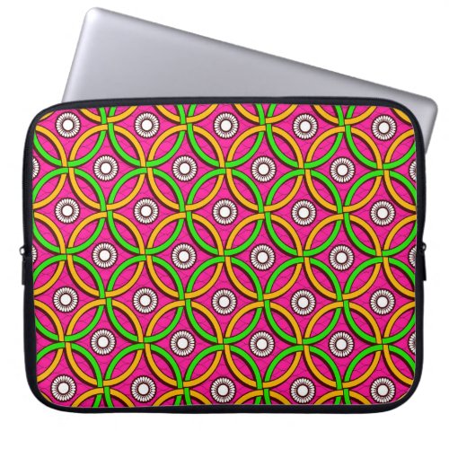 African Art Seamless Abstract Picture Laptop Sleeve