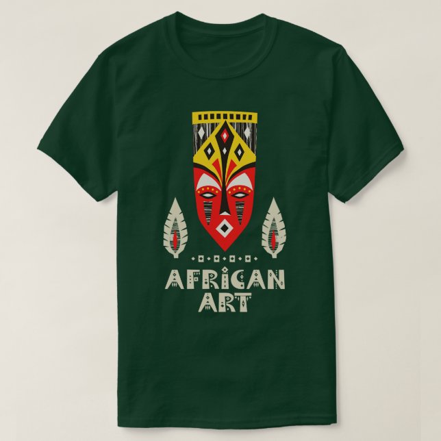 African Art T-Shirt (Design Front)