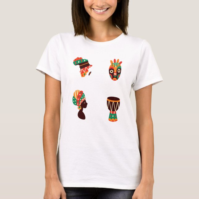African Art Women's T-Shirt (Front)