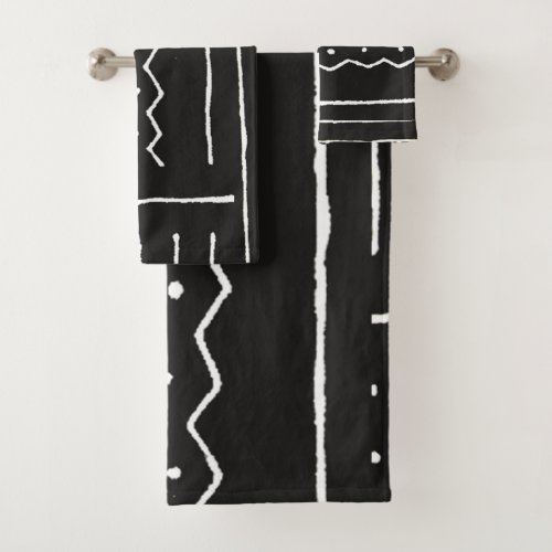 African Artistry for Your Home Bath Towel Set