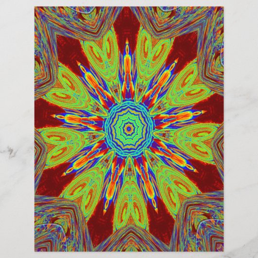 African Asian European ethnic pattern (Front)