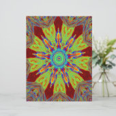 African Asian European ethnic pattern (Standing Front)