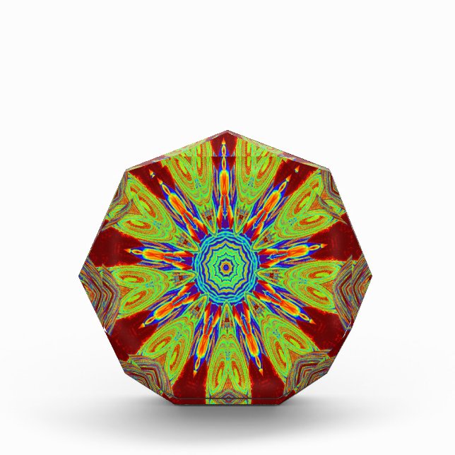 African Asian European ethnic pattern Award (Front)