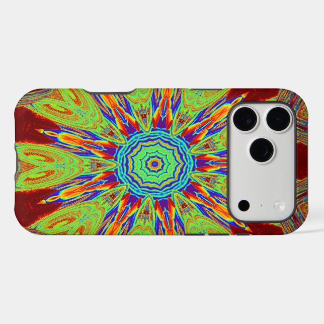 African Asian European ethnic pattern Case-Mate iPhone Case (Back (Horizontal))