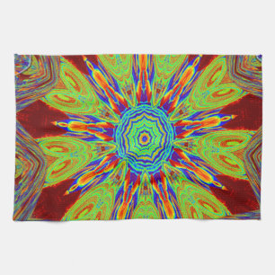 African Asian European ethnic pattern Kitchen Towel