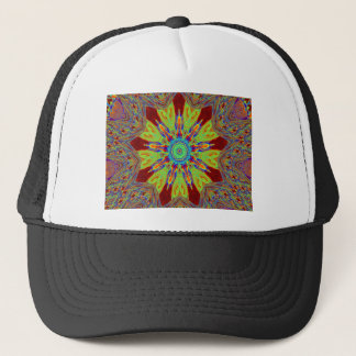 African Asian European ethnic pattern Trucker Hat