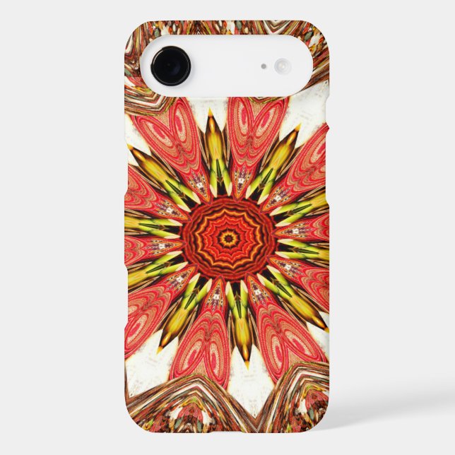 African Asian traditional edgy pattern Case-Mate iPhone Case (Back)