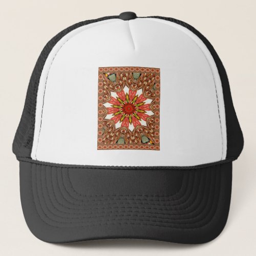 African Asian traditional edgy pattern Trucker Hat