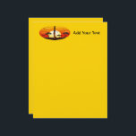 African Beautiful Woman Silhouette on African Suns Letterhead<br><div class="desc">Beautiful Woman African Silhouette dressed with Wax traditional Fabric Dress,  carrying a hand made decorated jar,  Walking in the Amazing Nature of the African Savanna,  on a warm and Peaceful Sunset. Original Vector Illustration Copyright BluedarkArt TheChameleonArt.</div>