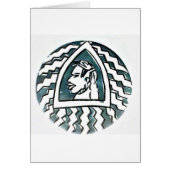 African Beauty Bongo Maasai Portrait Tribal Art (Front)