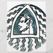 African Beauty Bongo Maasai Portrait Tribal Art  (Front)