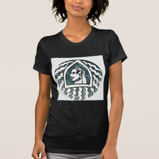 African Beauty Bongo Maasai Portrait Tribal Art T-Shirt