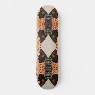 African Beauty - Watercolor Painting - Africa Art Skateboard
