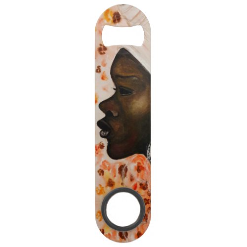 African Beauty Woman Bar Key