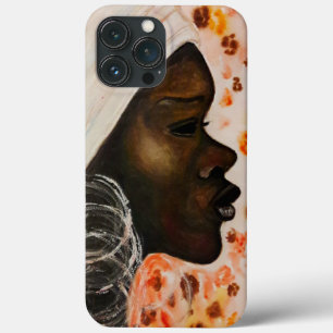 African Beauty - Woman - Watercolor Painting iPhone 13 Pro Max Case