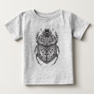 African Beetle Zendoodle Baby T-Shirt