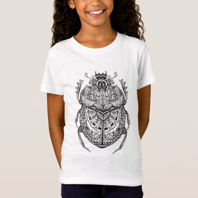 African Beetle Zendoodle T-Shirt (Front)