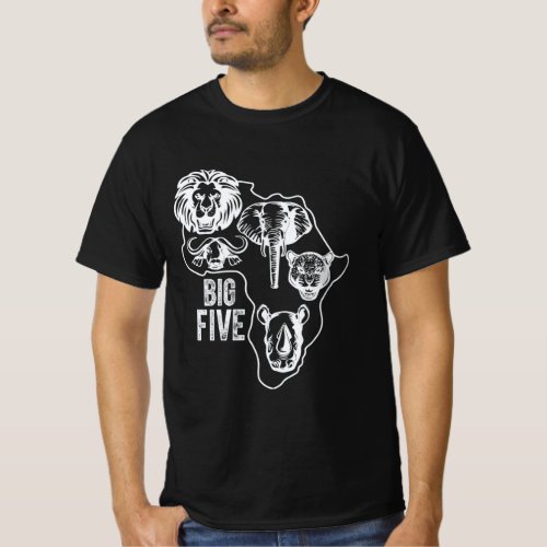 AFRICAN BIG FIVE T_Shirt