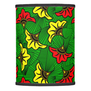 African Biloba Flower Pattern Jamaican Lamp Shade