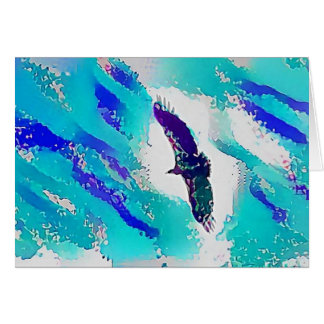 African bird of prey cards