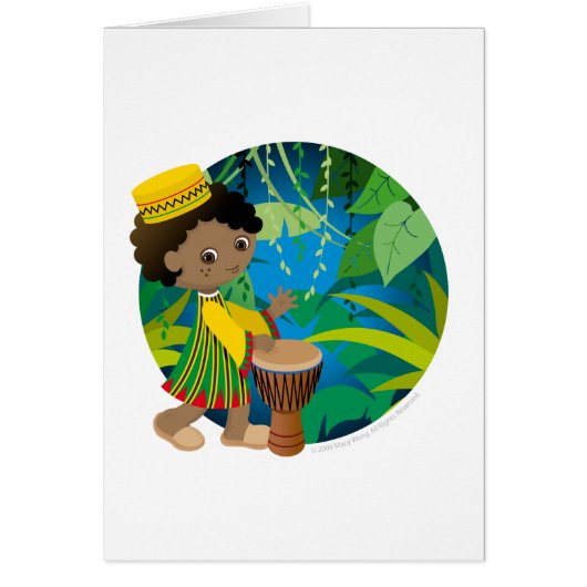 African boy cards (Front)