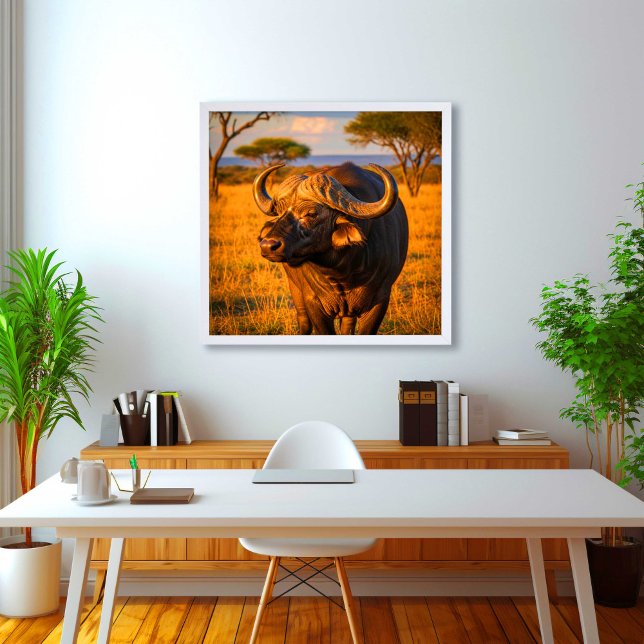African Buffalo  Poster (Creator Uploaded)