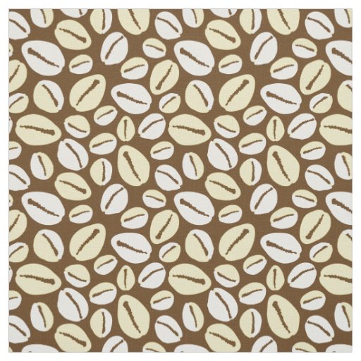 African Caribbean Cowrie Shells Pattern Fabric