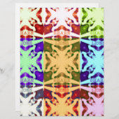 African Checkered Pop art Culture colorful pattern (Front/Back)