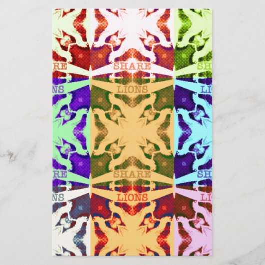 African Checkered Pop art Culture colorful pattern (Front)