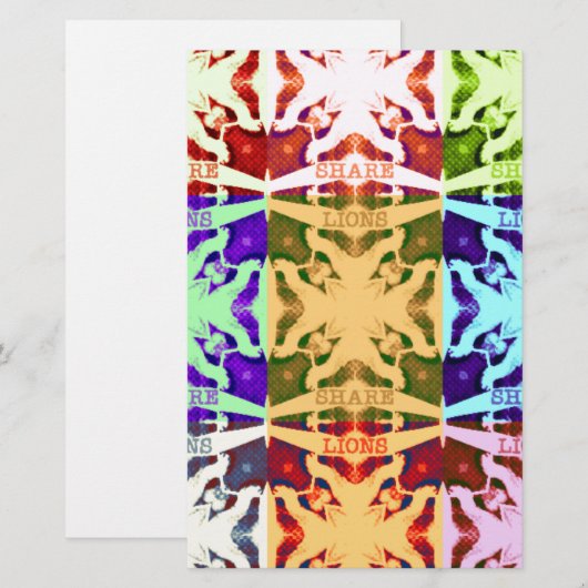 African Checkered Pop art Culture colorful pattern (Front/Back)