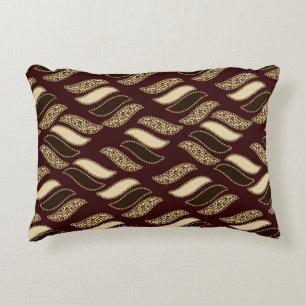 African cheetah skin pattern 2 decorative pillow