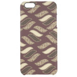 African cheetah skin pattern 2 clear iPhone 6 plus case
