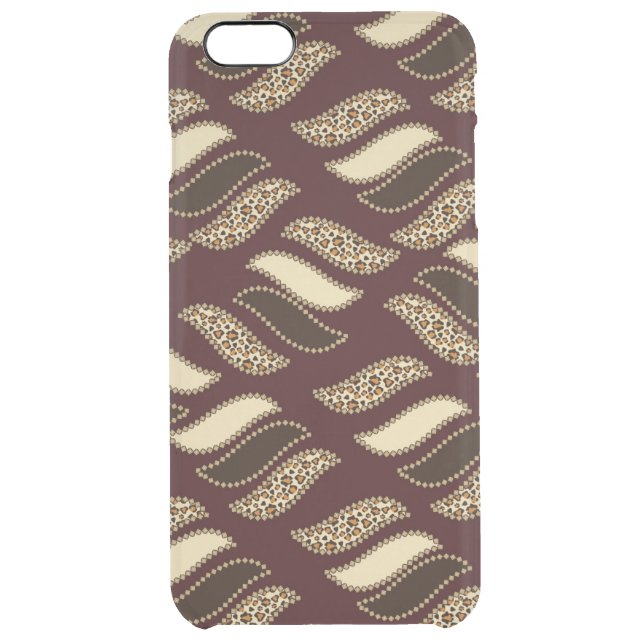 African cheetah skin pattern 2 uncommon iPhone case (Back)
