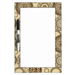 African cheetah skin pattern 3 dry erase board