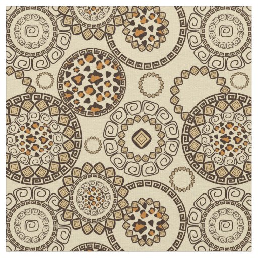 African cheetah skin pattern 3 fabric