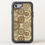 African cheetah skin pattern 3 OtterBox defender iPhone SE/8/7 case