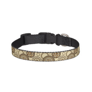 African cheetah skin pattern 3 pet collar