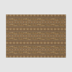 African cheetah skin pattern tissue paper
