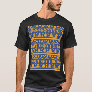 African Chevrons: Ethnic Tribal Pattern T-Shirt