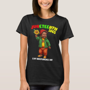 African Child Boy And Girl Is My Independence Day T-Shirt