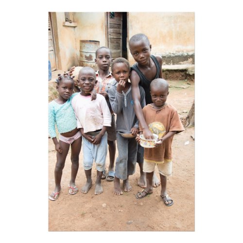 African children photo print