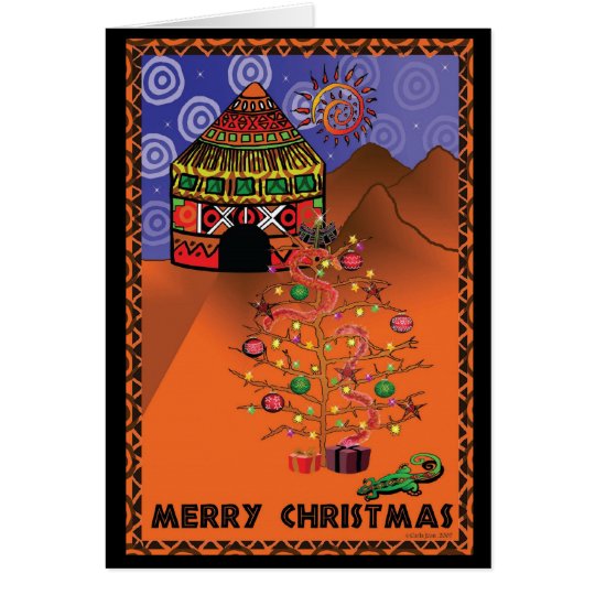African Christmas Card
