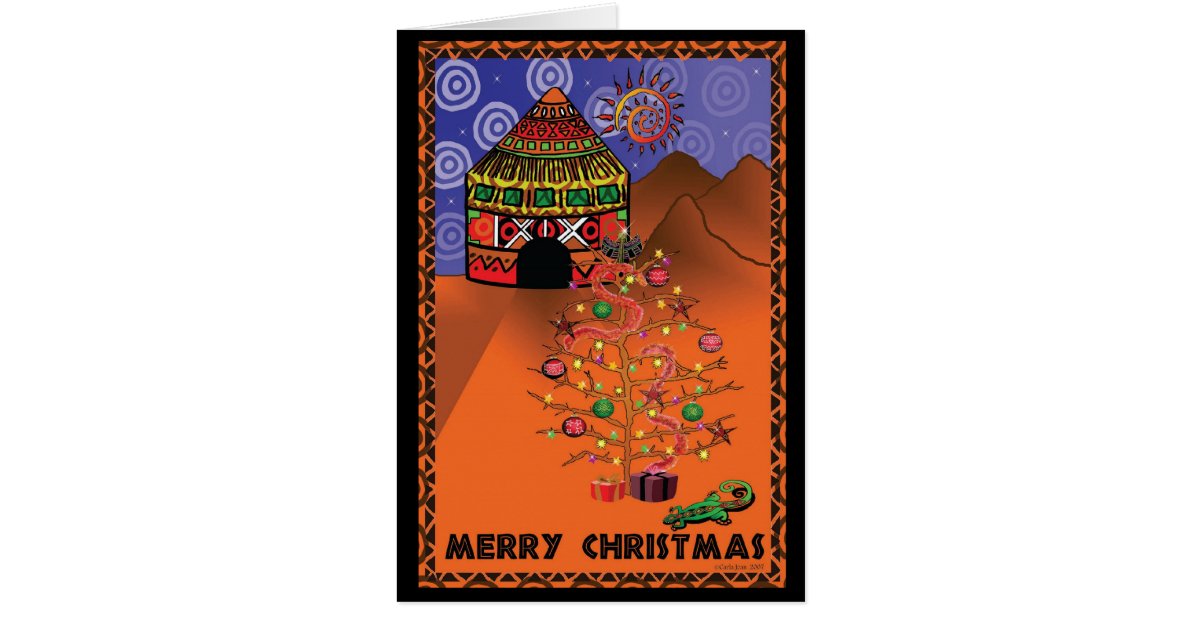 African Christmas Card | Zazzle.com
