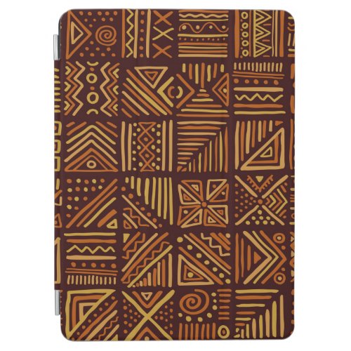African clash seamless pattern in ethnic tribal st iPad air cover