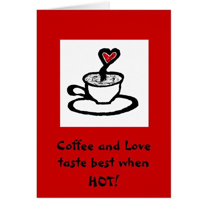 African Coffee Love Quotes Cards_Valentine Cards