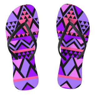 African Colors Flip Flops
